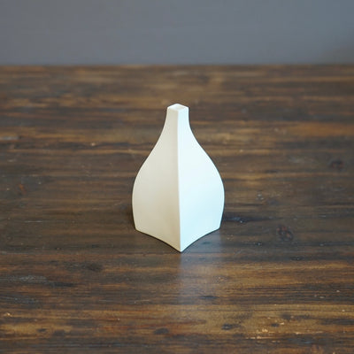 White Bud Vase #KT104