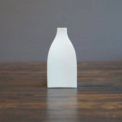 White Bud Vase #KT110