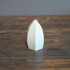 Six Sided White Bud Vase #KT121