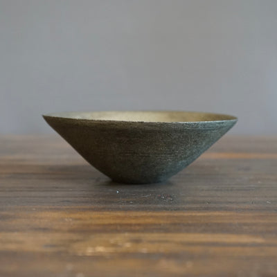 Pewter Coated Dessert Bowl #K04A