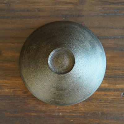 Pewter Coated Dessert Bowl #K04A