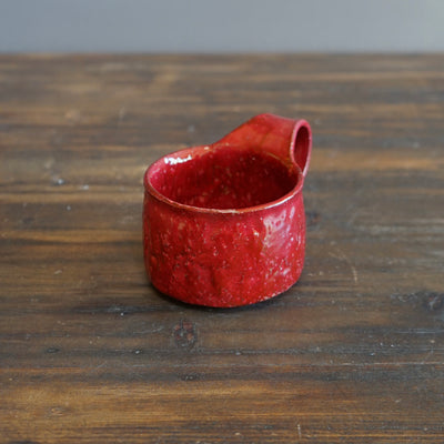 Round Red Mug #HT413B