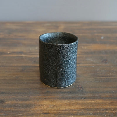 Gilded Coal YUNOMI Tea Cup #HT416B