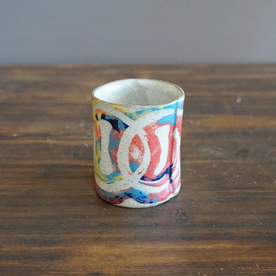 Rainbow YUNOMI Tea Cup #HT415D