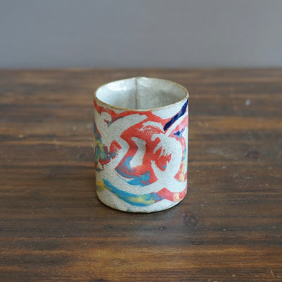 Rainbow YUNOMI Tea Cup #HT415H