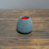 Gray / Red Mini Dino Vase #JT366H