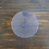 Blue Glass Spiral Plate #U6C