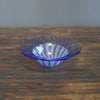 Blue Lace Glass Rimmed Bowl #U7A