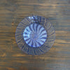 Blue Lace Glass Rimmed Bowl #U7A