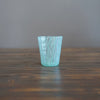 Sky Blue Lace Glass Sake Cup #U11A