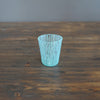 Sky Blue Lace Glass Sake Cup #U11A