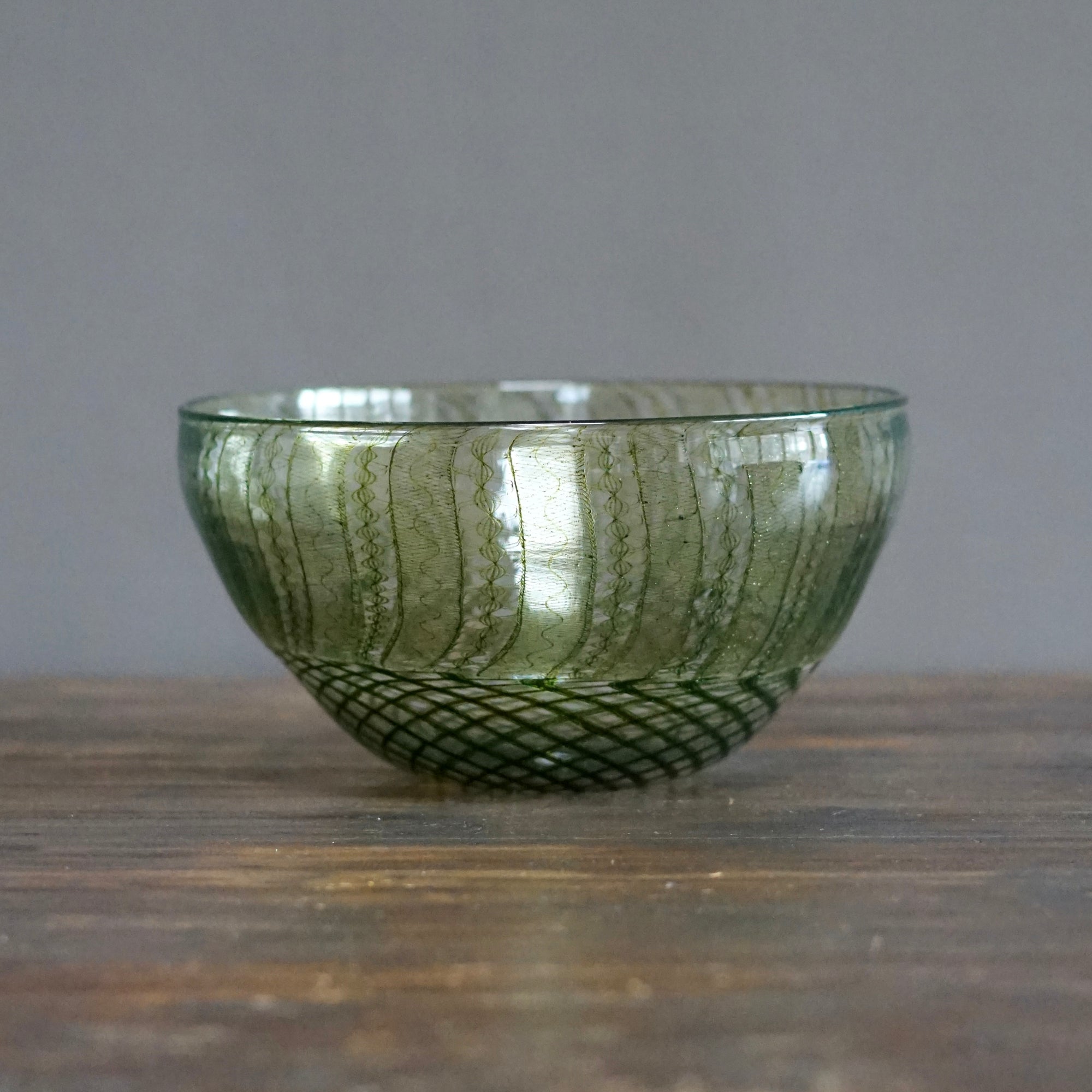 Large Glass Incalmo Bowl #U13