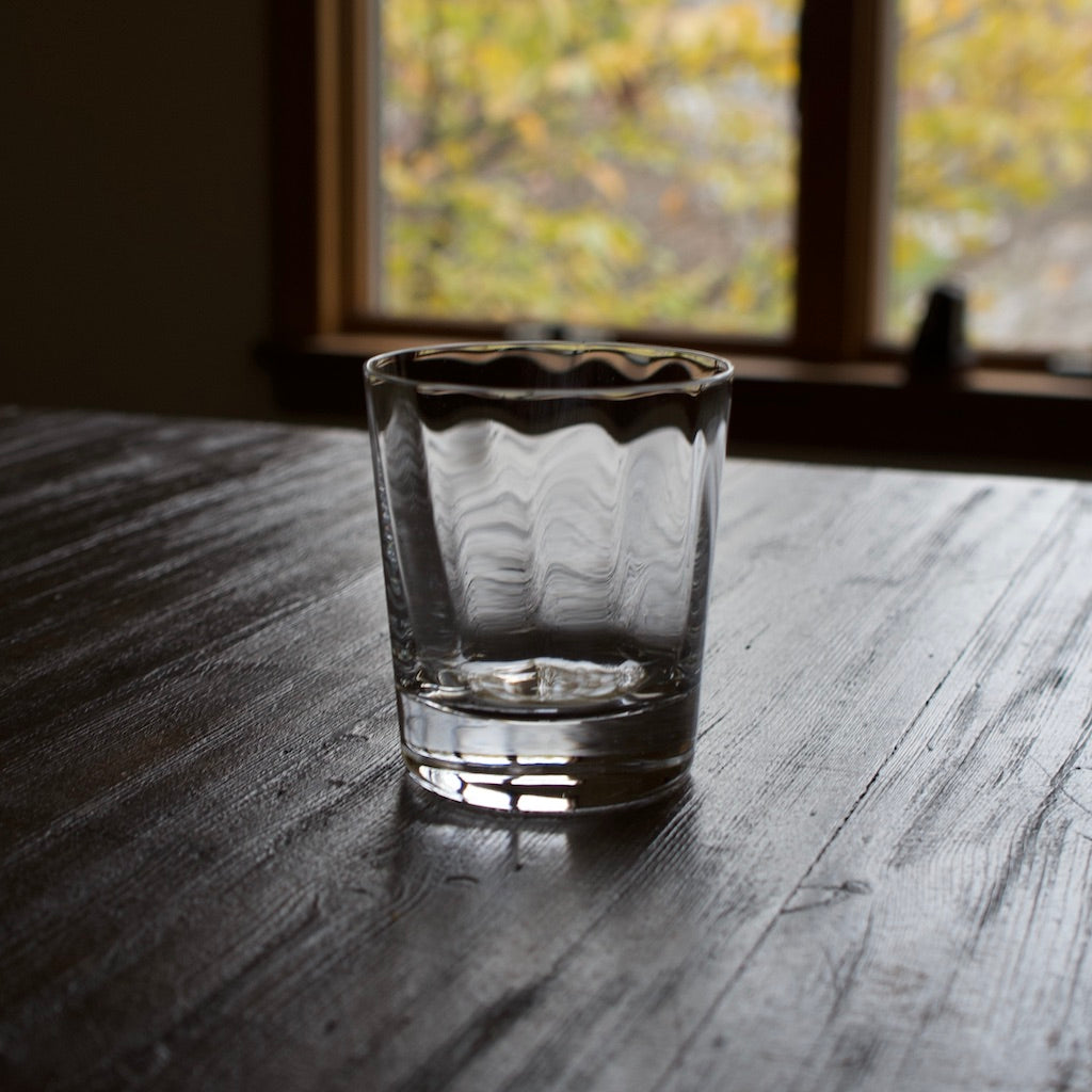 Black Toast Glass Water Pitcher