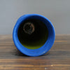 Blue / Forest Green Column Vase #JT347B