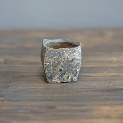 Shaved Sculptural YUNOMI Tea Cup #TR248