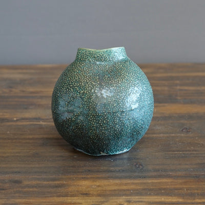 Patina Caviar Globe Vase #LK813B