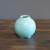 Sky Blue Caviar Globe Vase #LK813C