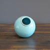 Sky Blue Caviar Globe Vase #LK813C