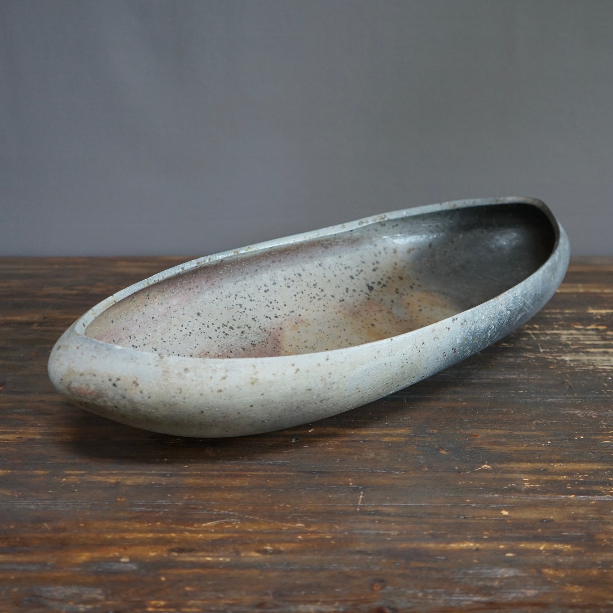 Wood Fired Serving Platter // Ceramic Sculpture #ZP1291