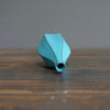 Six Sided Blue Mini Vase #KT83