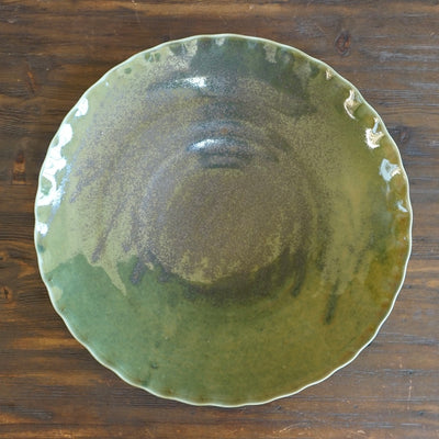 Green Lotus Plate #UM72D