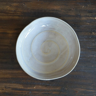 White Spiral Bowl #UM54B