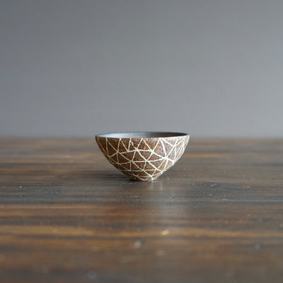 Geometric Inlay GUINOMI Sake Cup #OMT97F