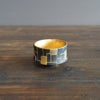 Gilded Geometric Inlay GUINOMI Sake Cup #OMT100A