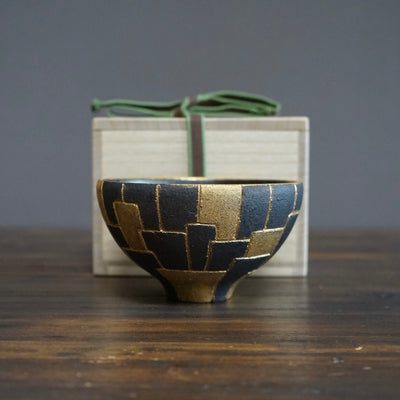 Gilded Tea Ceremony Bowl #OMT103C