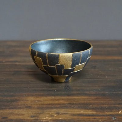 Gilded Tea Ceremony Bowl #OMT103C