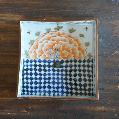 Peony King Box Plate #Ki74A