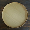 Large Ash Wood Circle Tray #C69-13