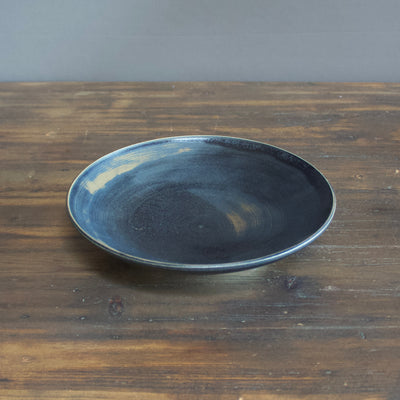 Navy Medium Shallow Bowl #KZ322D