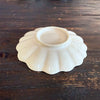 Flower Shaped Soy Plate White #4C